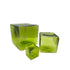 Cube set of 3-Lime