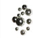 SILVER CRACKLE WALL SPHERES