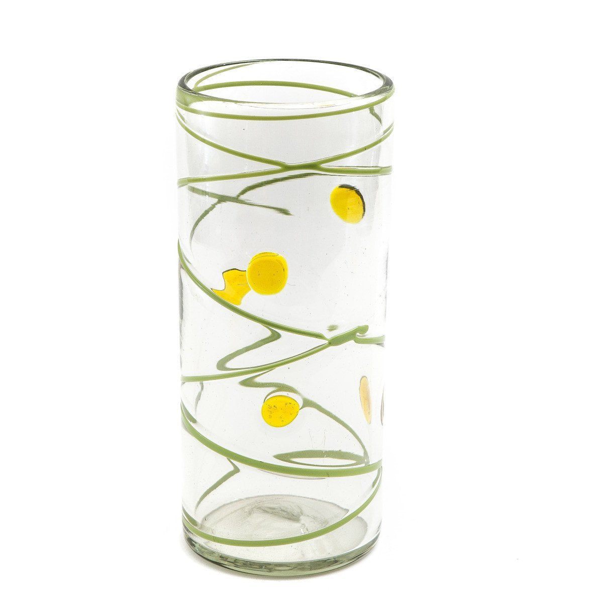 Nuvo Cylinder Vase - Circus Lime - Worldly Goods Too