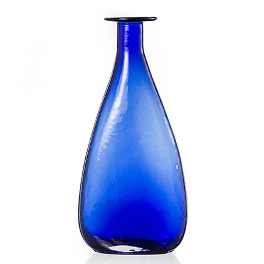 MARLENE BOTTLE LG-COBALT - Worldly Goods Too