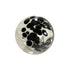 SPHERE - 3" Clear w/ Black Dot & Dash - Worldly Goods Too