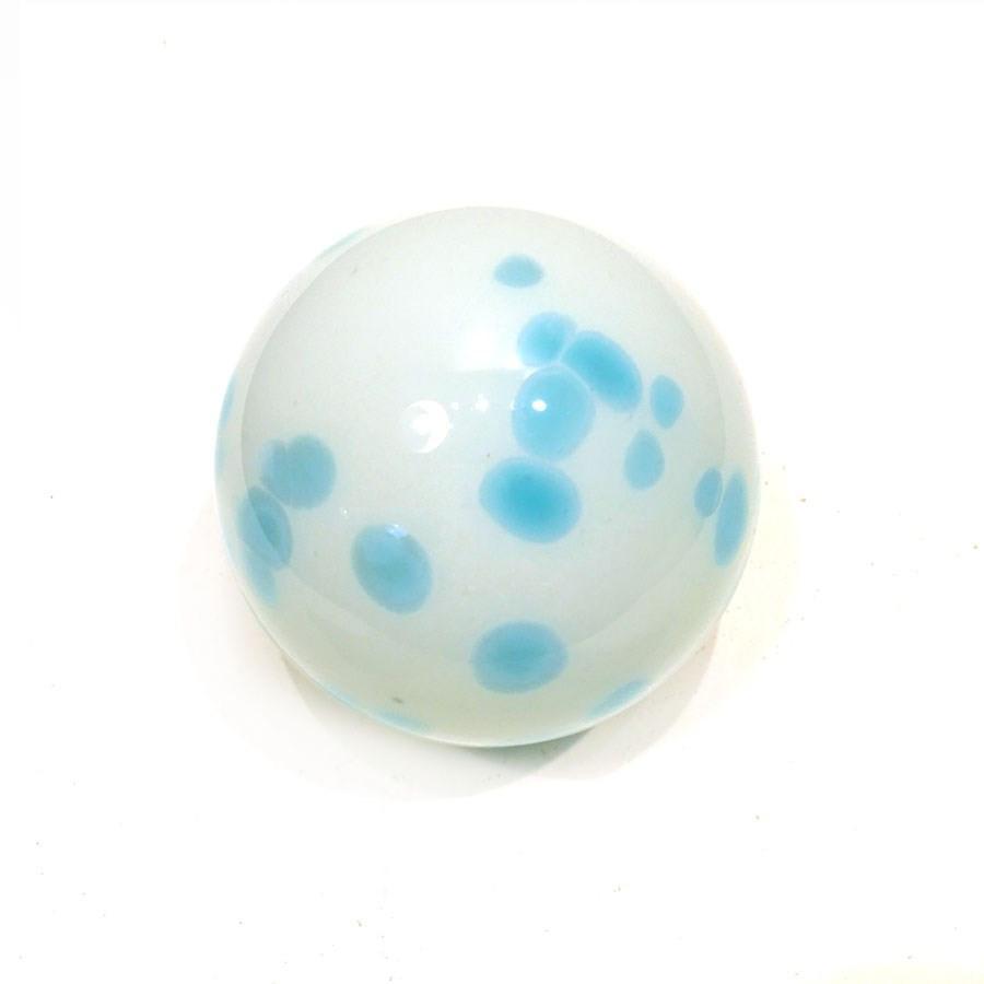 3"  WW W/AQUA DOTS - Worldly Goods Too